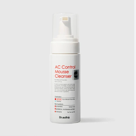 Dr. Esthe AC Control Mousse Cleanser – 150 mL
