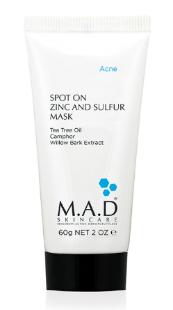 M.A.D. Spot On Zinc and Sulfur Mask