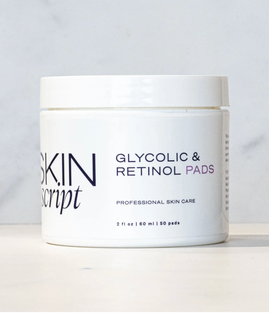 Skin Script Glycolic & Retinol Pads